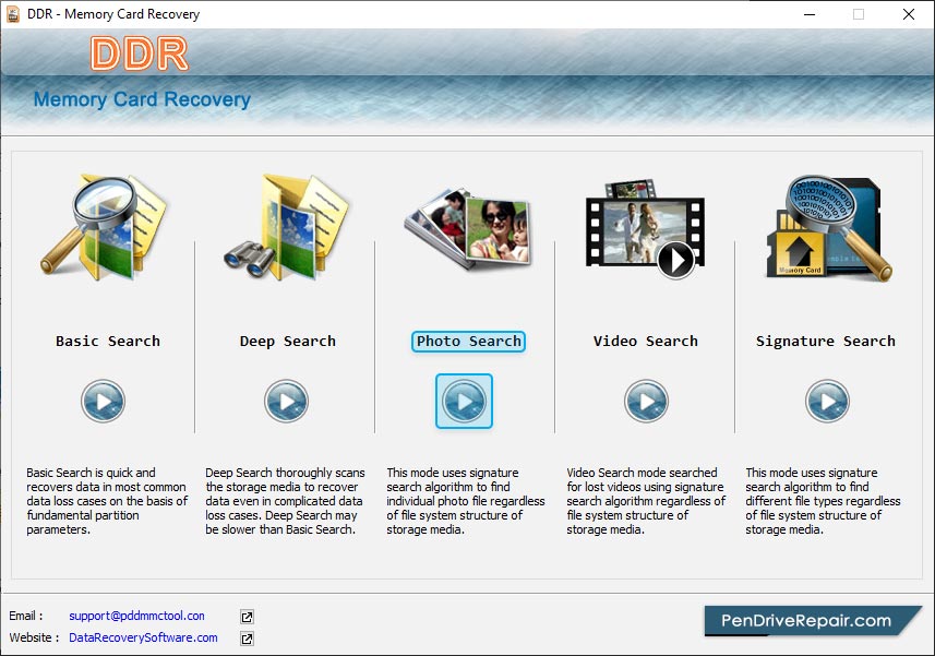 Memory Card Data Recovery Software