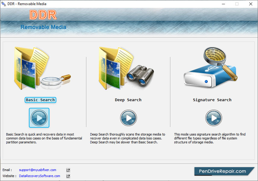 Removable Media Data Recovery Software